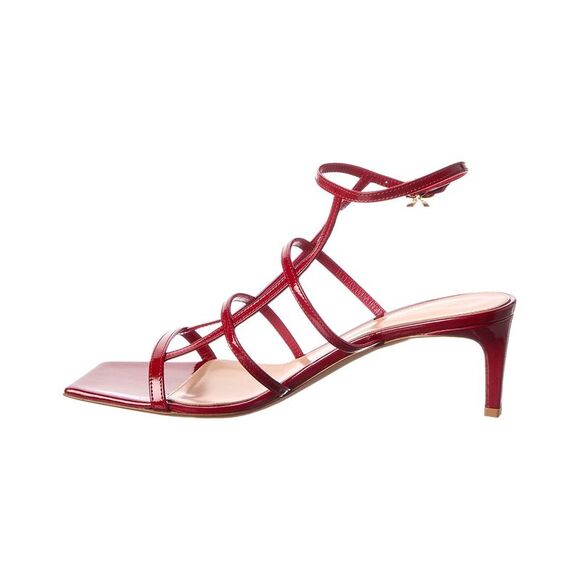 Gianvito Rossi Mondry 55 Patent Sandal, Red - Picture 2 of 5